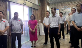 【貴賓來訪，蓬蓽生輝】甘肅臨洮縣領導一行蒞臨匯興智造考察指導